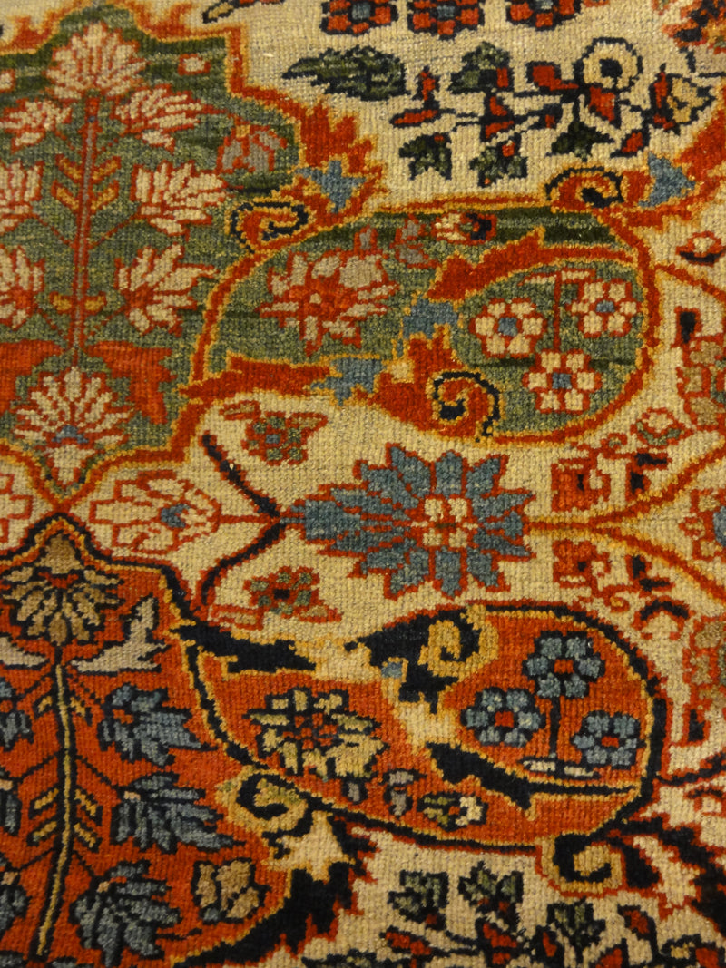 Antique Ziegler Sultanabad Rug 35895