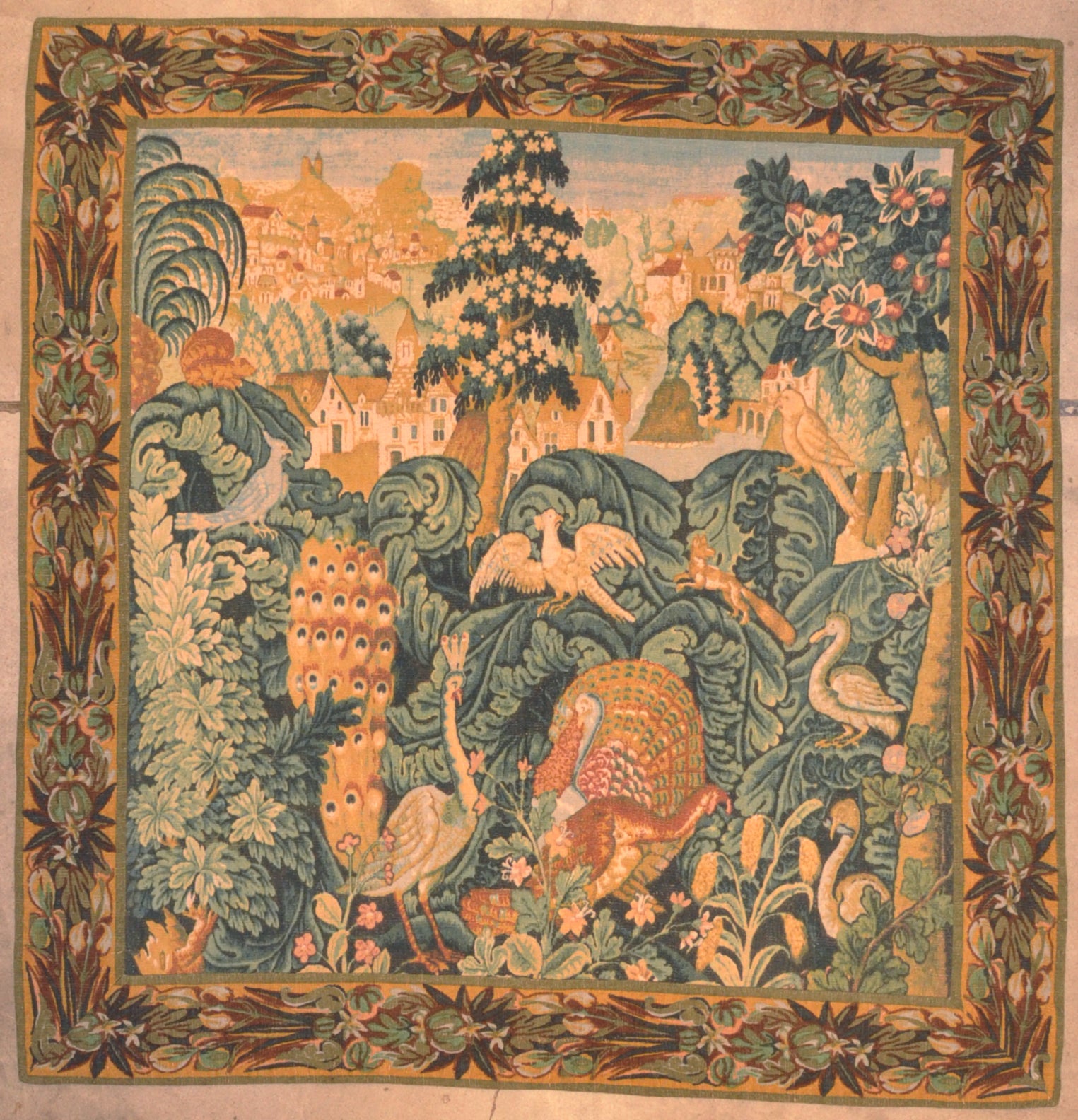 Antique European Tapestry Santa Barbara Design Center