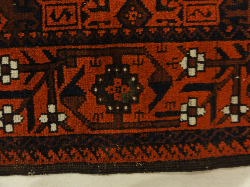 Antique Original Baluch White-Rugs & More-Santa Barbara Design Center