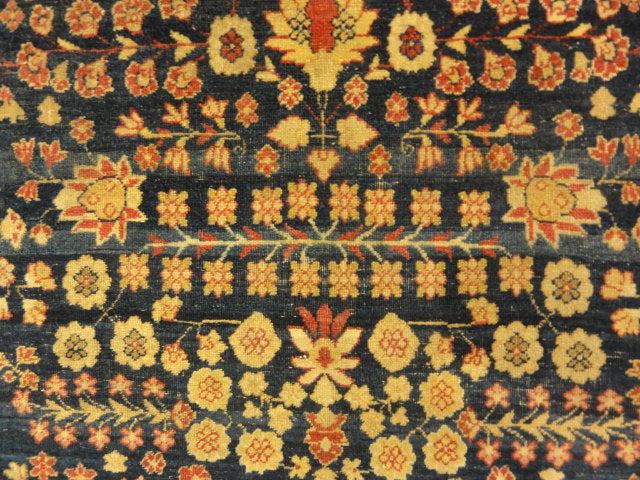 Antique Persian Kerman Ravar Rug- Millefleur 30077
