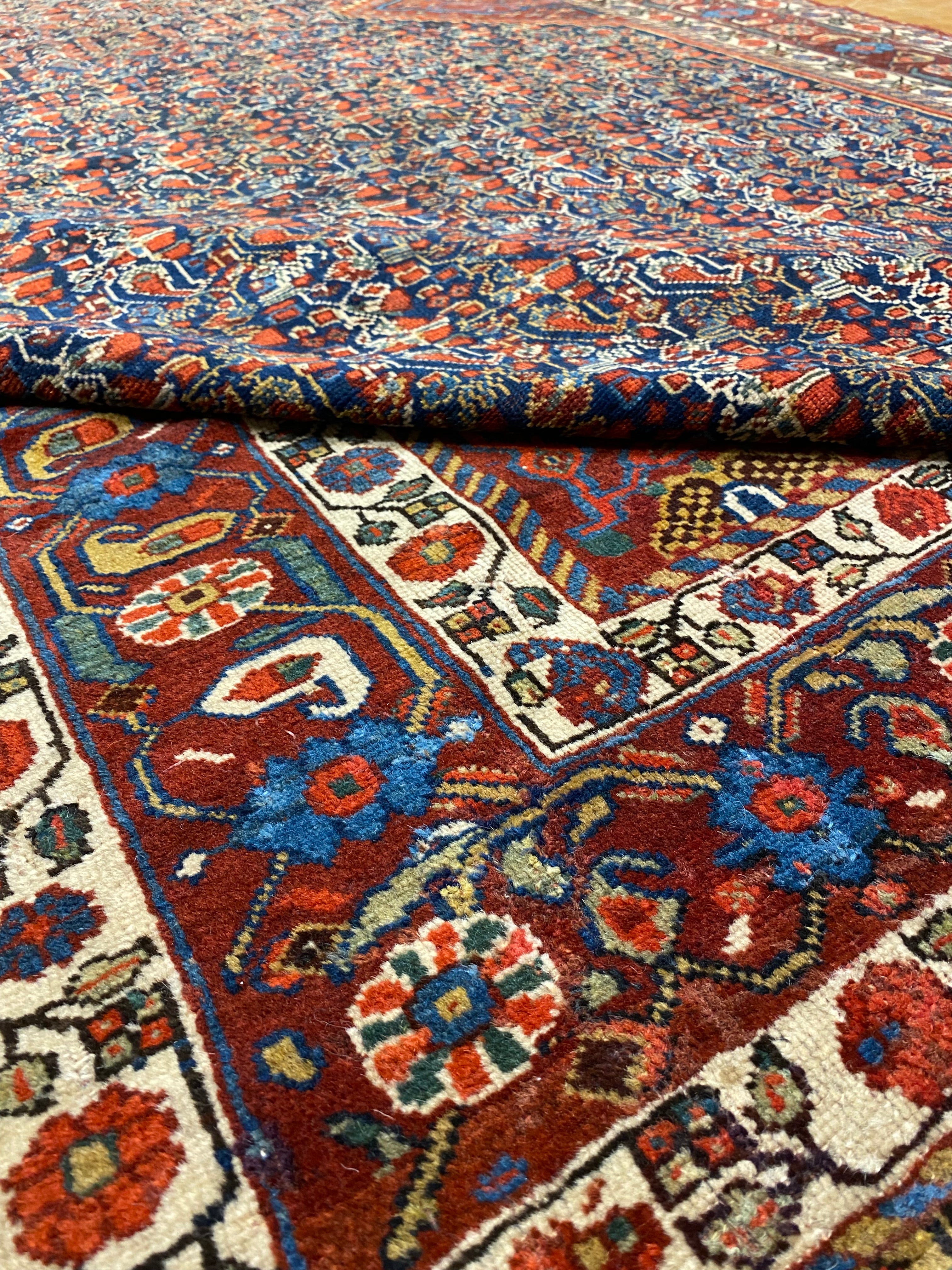 25210 Antique Khamseh Rug