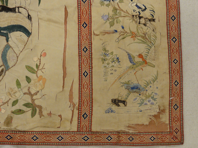 Rare Chinese Silk Textile 31750