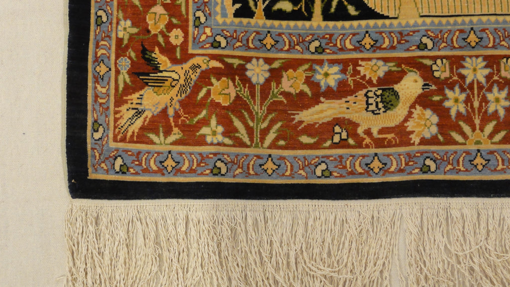 Vintage Silk Hereke 34525