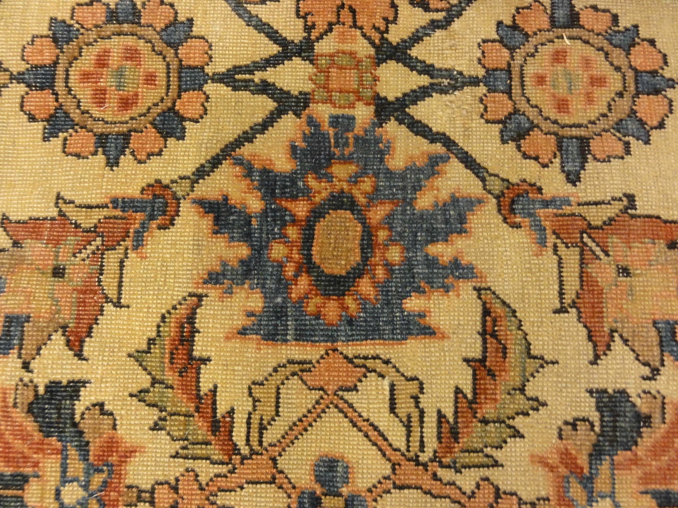 Extraordinarily Finely Knotted Exemplary Farahan Rug With a Classic Design Genuine Woven Carpet Art Santa Barbara Design Center Rugs and More