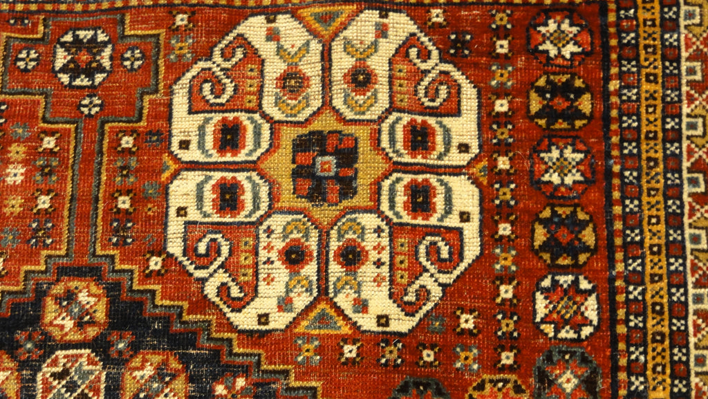 Antique Qashqai rug 34561
