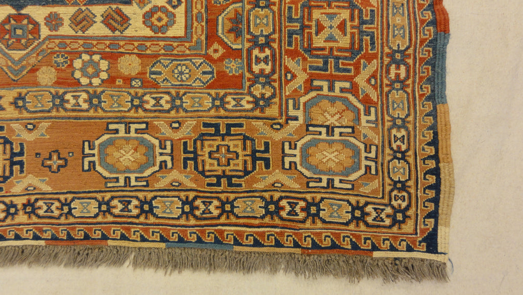 Antique Soumak Rug 34642