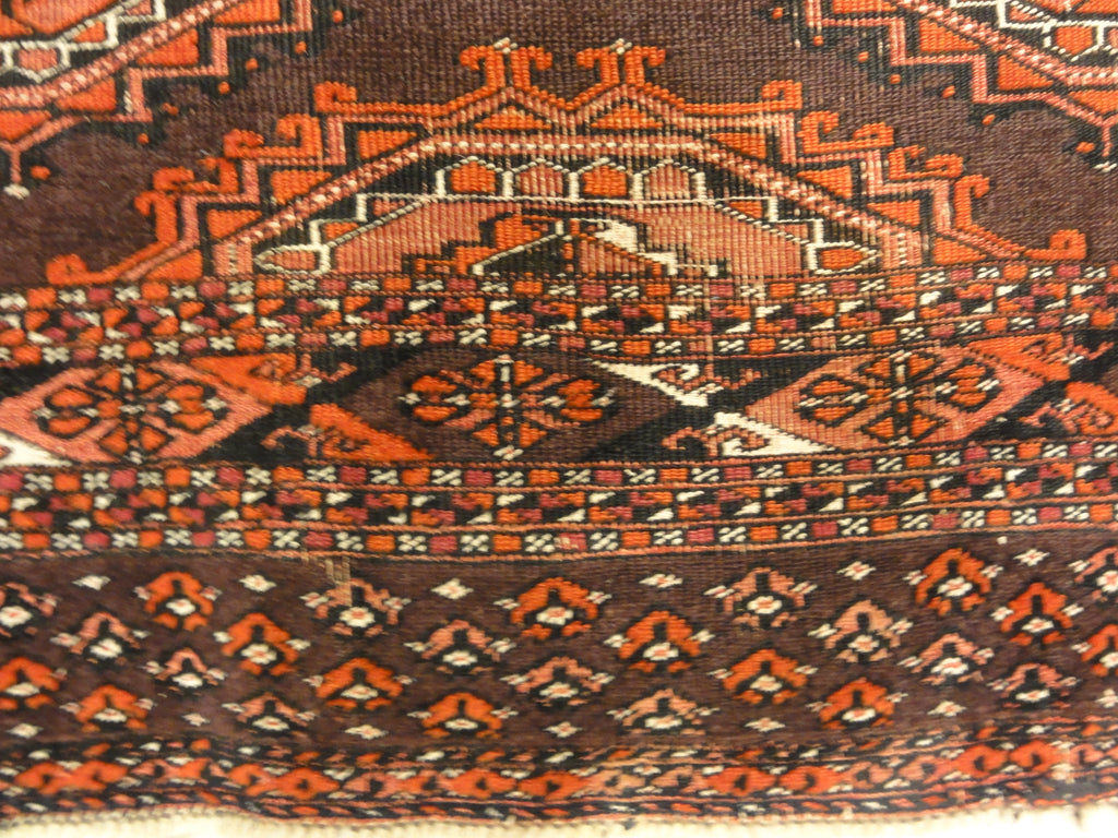 30151 Antique Salor Juval Turkoman Wool