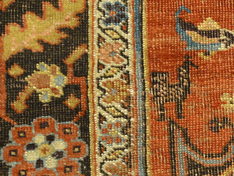 Early Bijar Wagireh Sampler Rug 31720