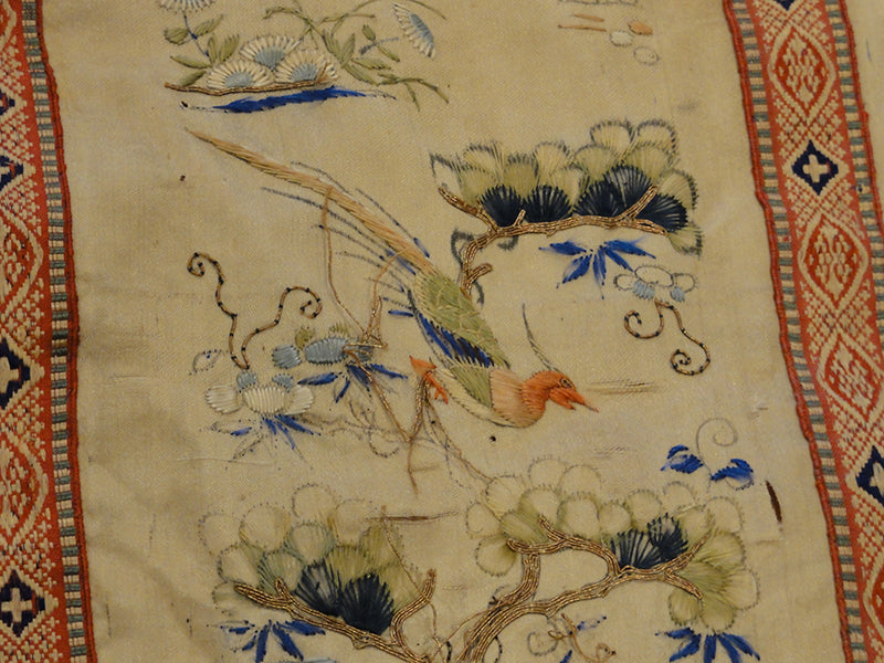 Rare Chinese Silk Textile 31750