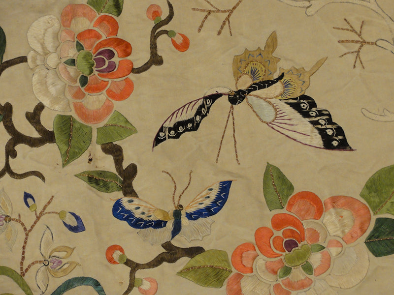 Rare Chinese Silk Textile 31750