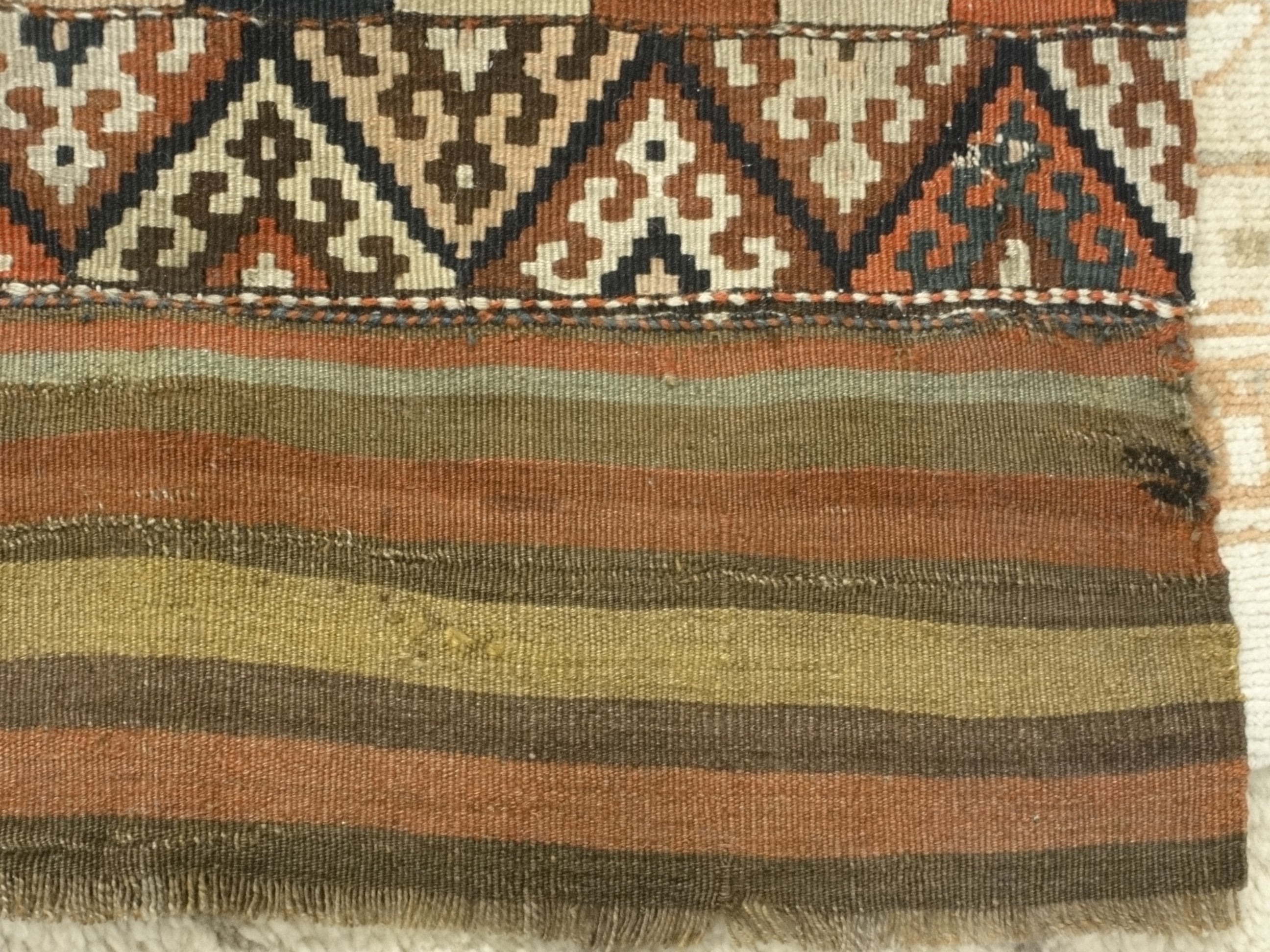 27881 Antique Caucasian Kelim