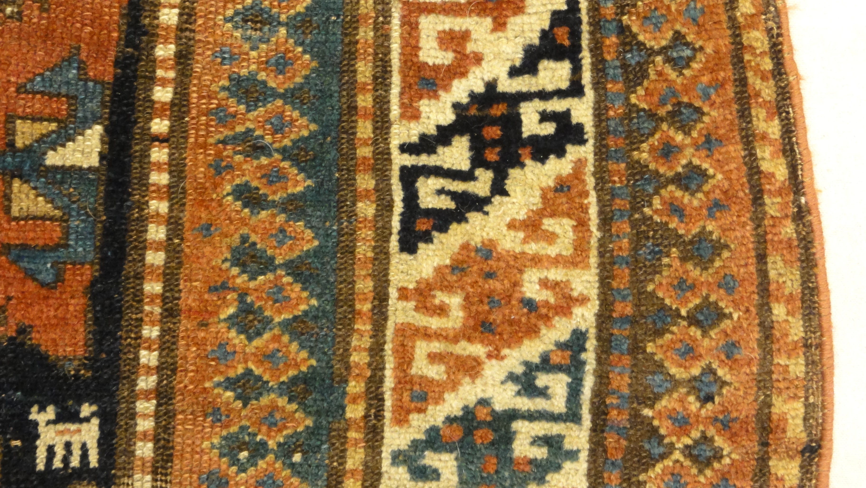 Antique Kurdish Rug 34607