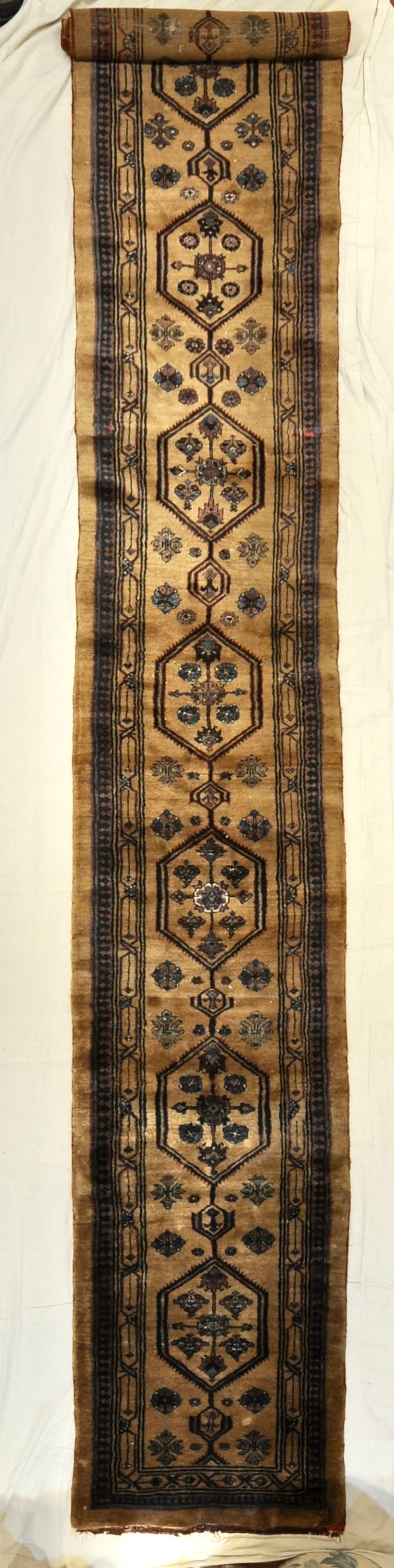 Unique Antique Sarab Camel Hair-Rugsandmore