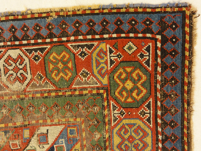 Antique Gendje rug Santa Barbara Design Center