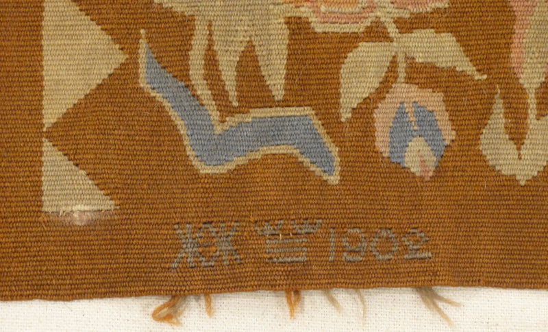 31752 1850 Circa Rare swedish Textile