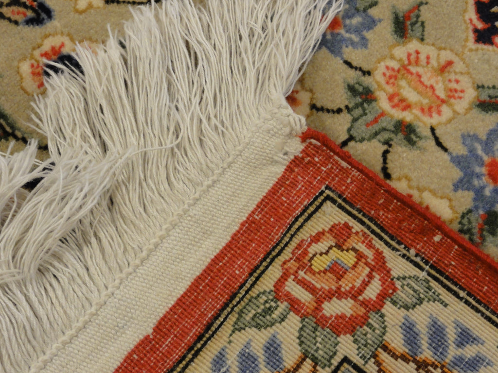 Vintage Persian Qum 33271