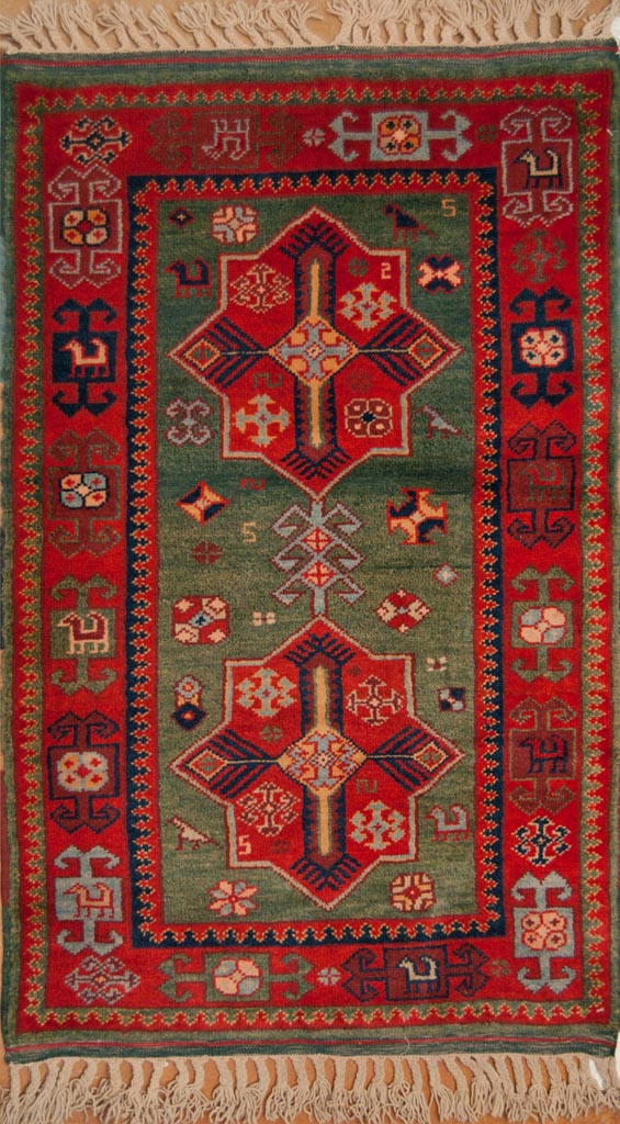 36141 Turkish Tribal Rug