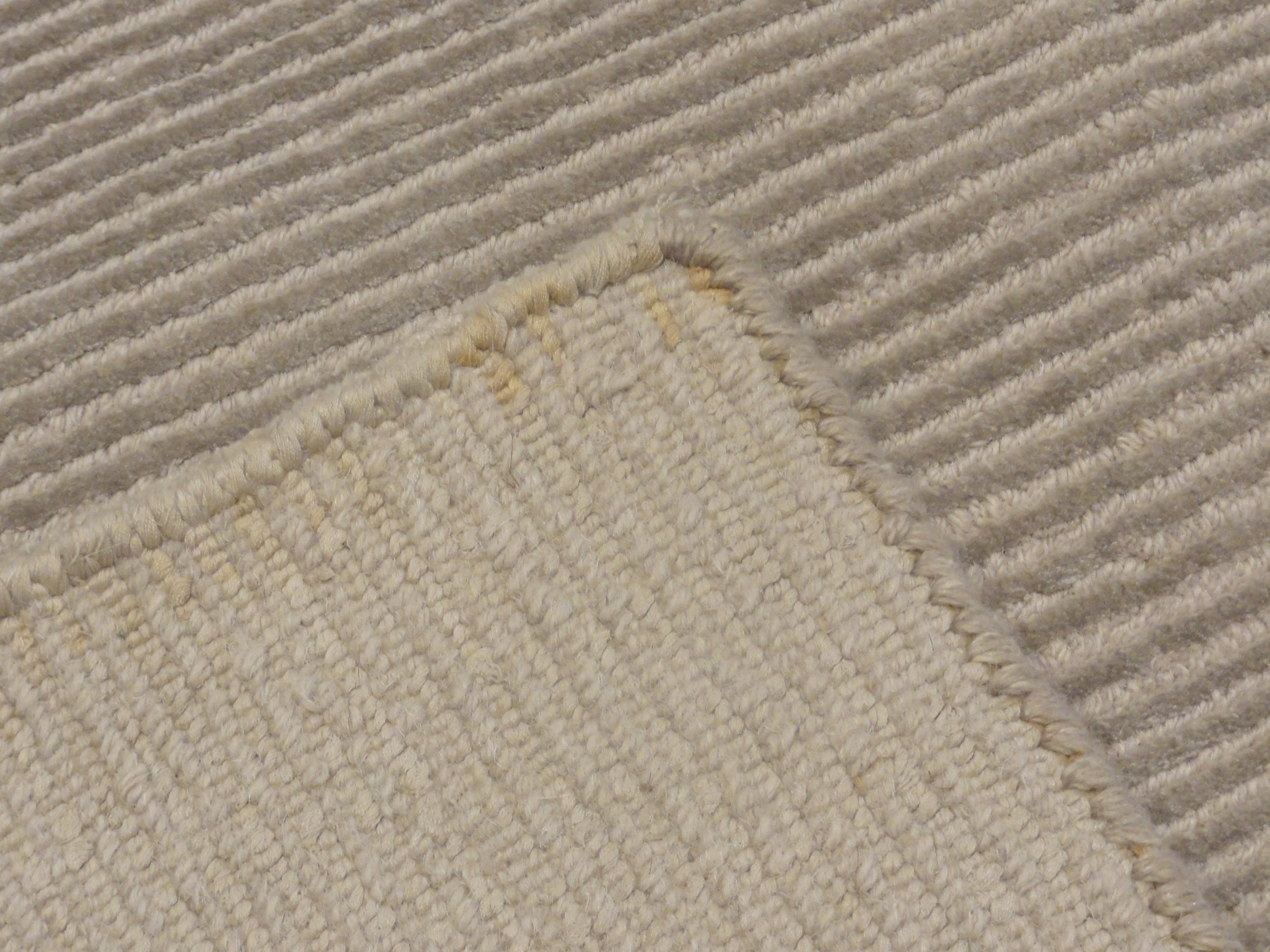 30417 Natural Grey Stripes Rug