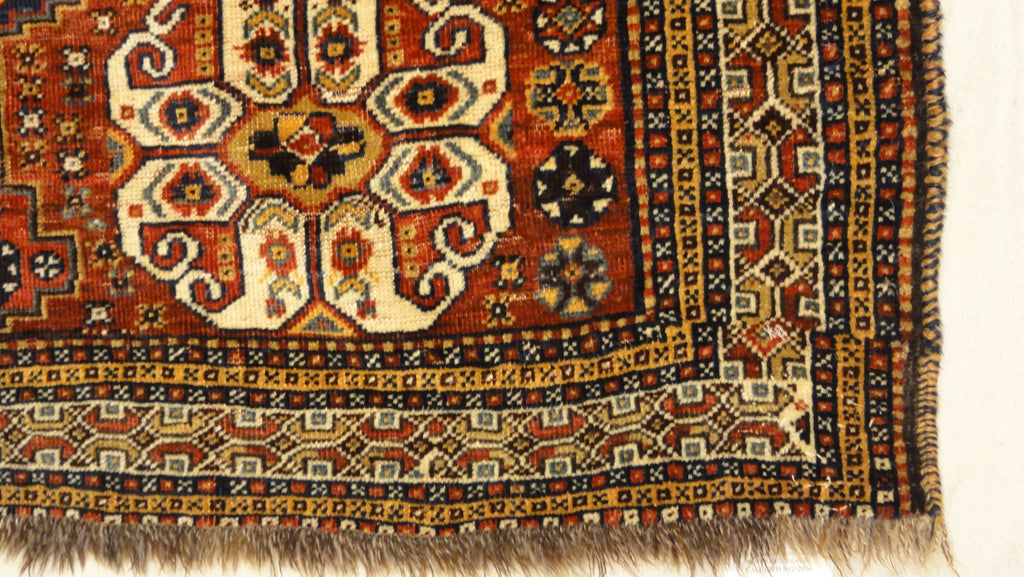 Antique Qashqai rug 34561