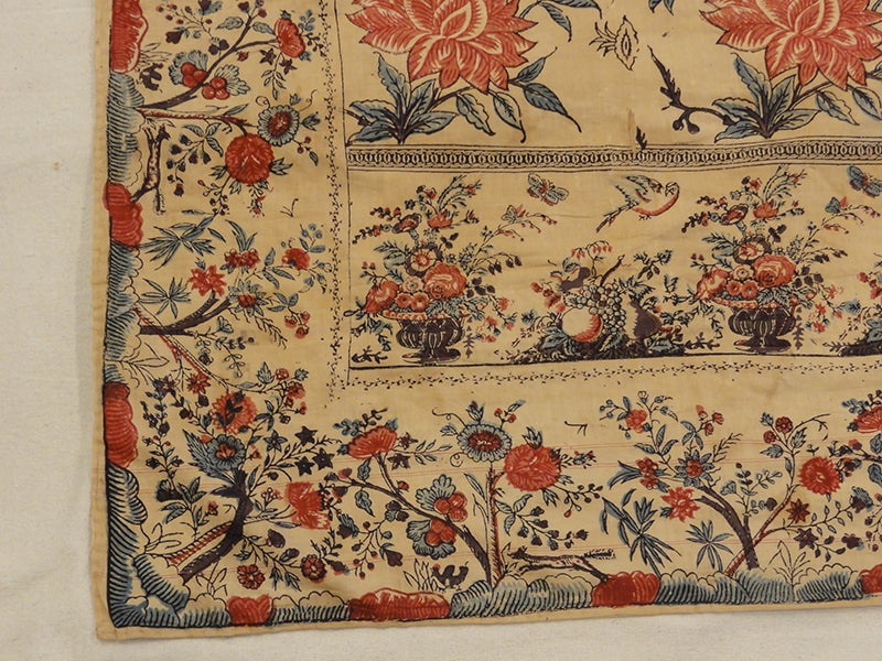 31742 Early 18th. Century Palampore Tree Of Life Coromandel coast