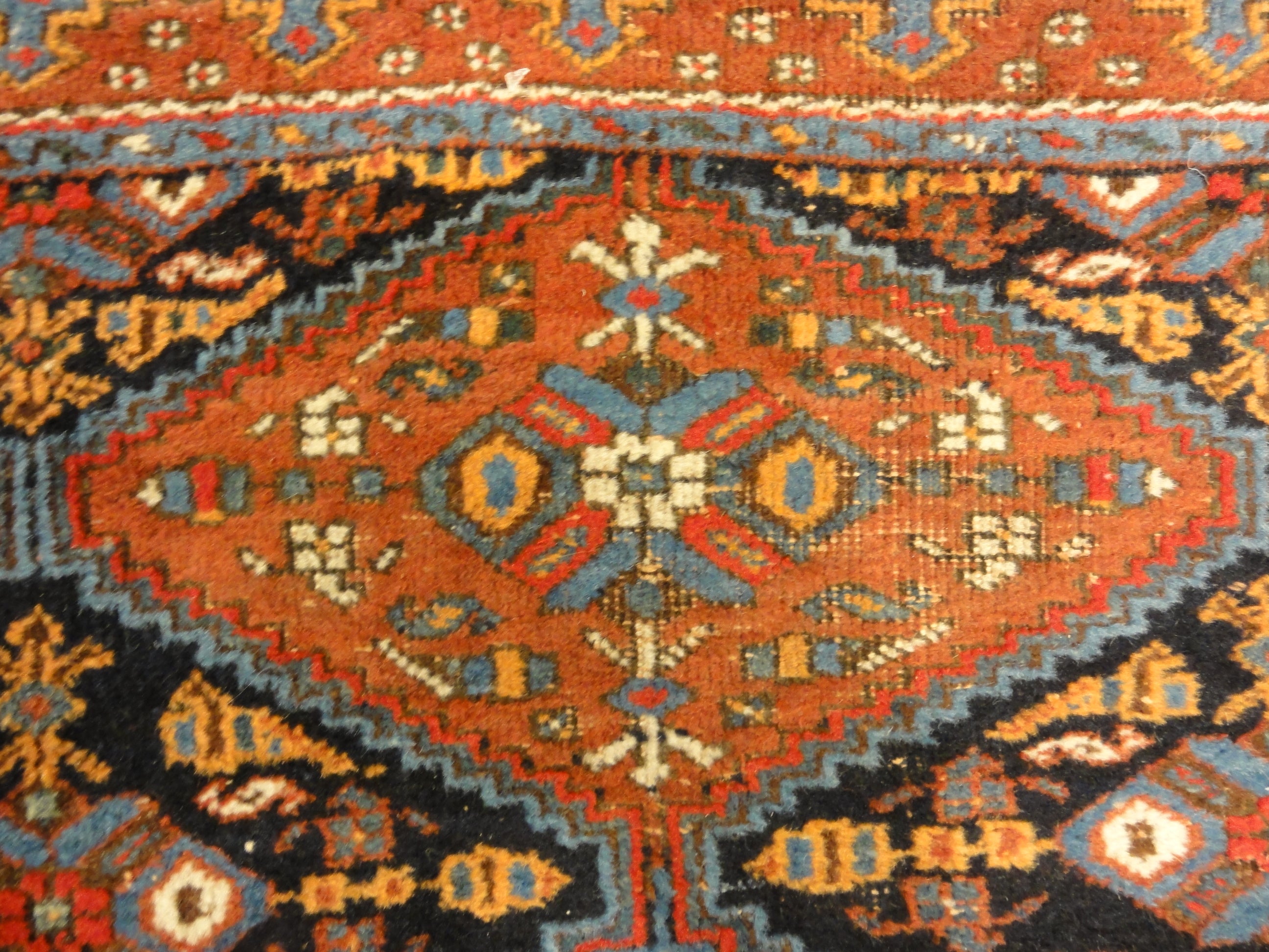 44934 Fine Antique Afshar Rug