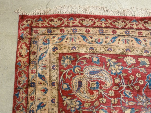 33669 Silk Kashan Antique