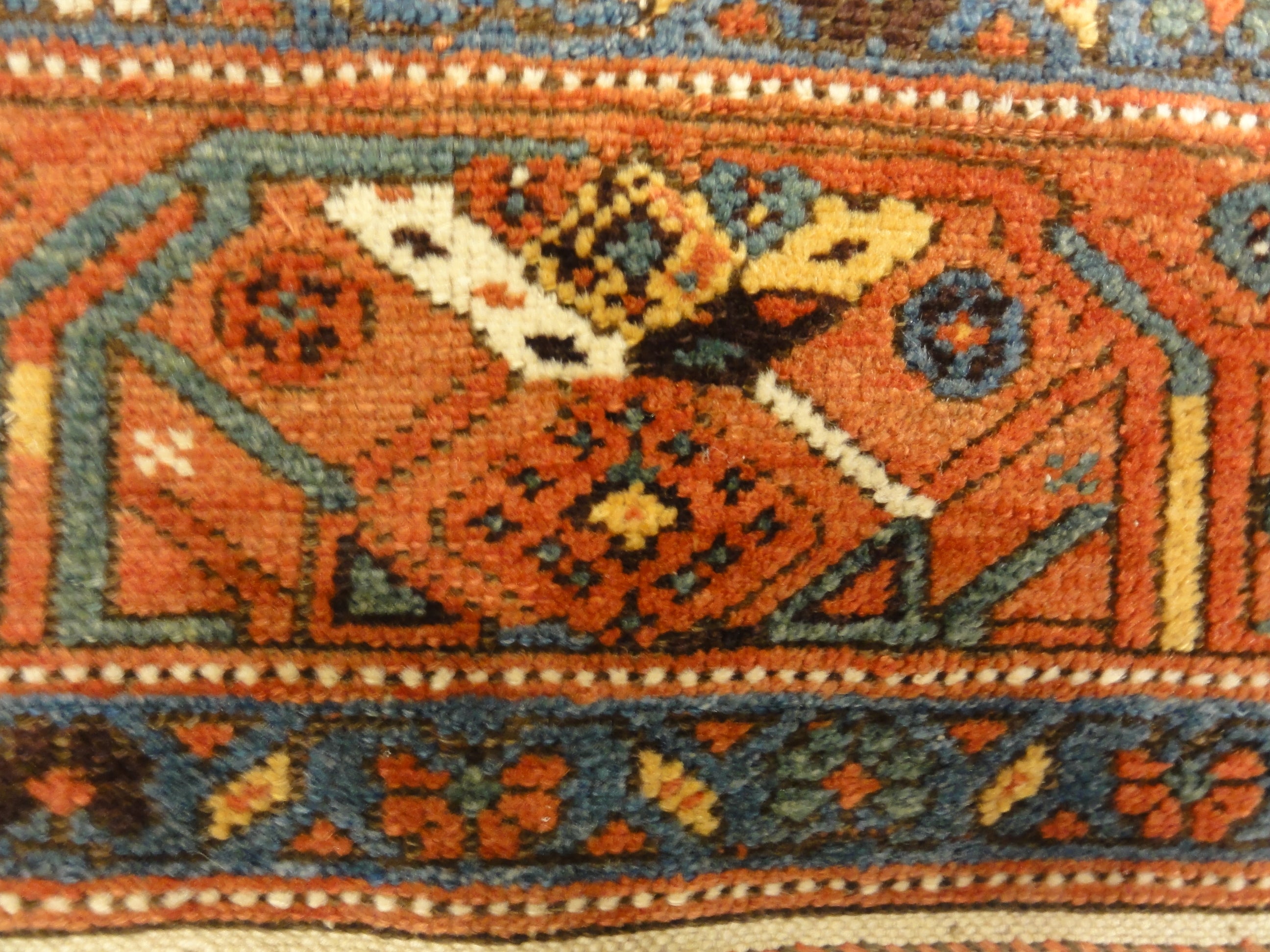 Antique West Persian Kurdish Rug circa 1875 35103