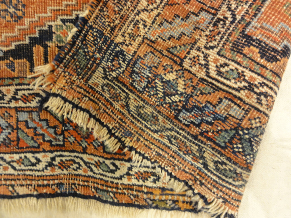 Antique Persian Afshar Rug Circa 1880 30730