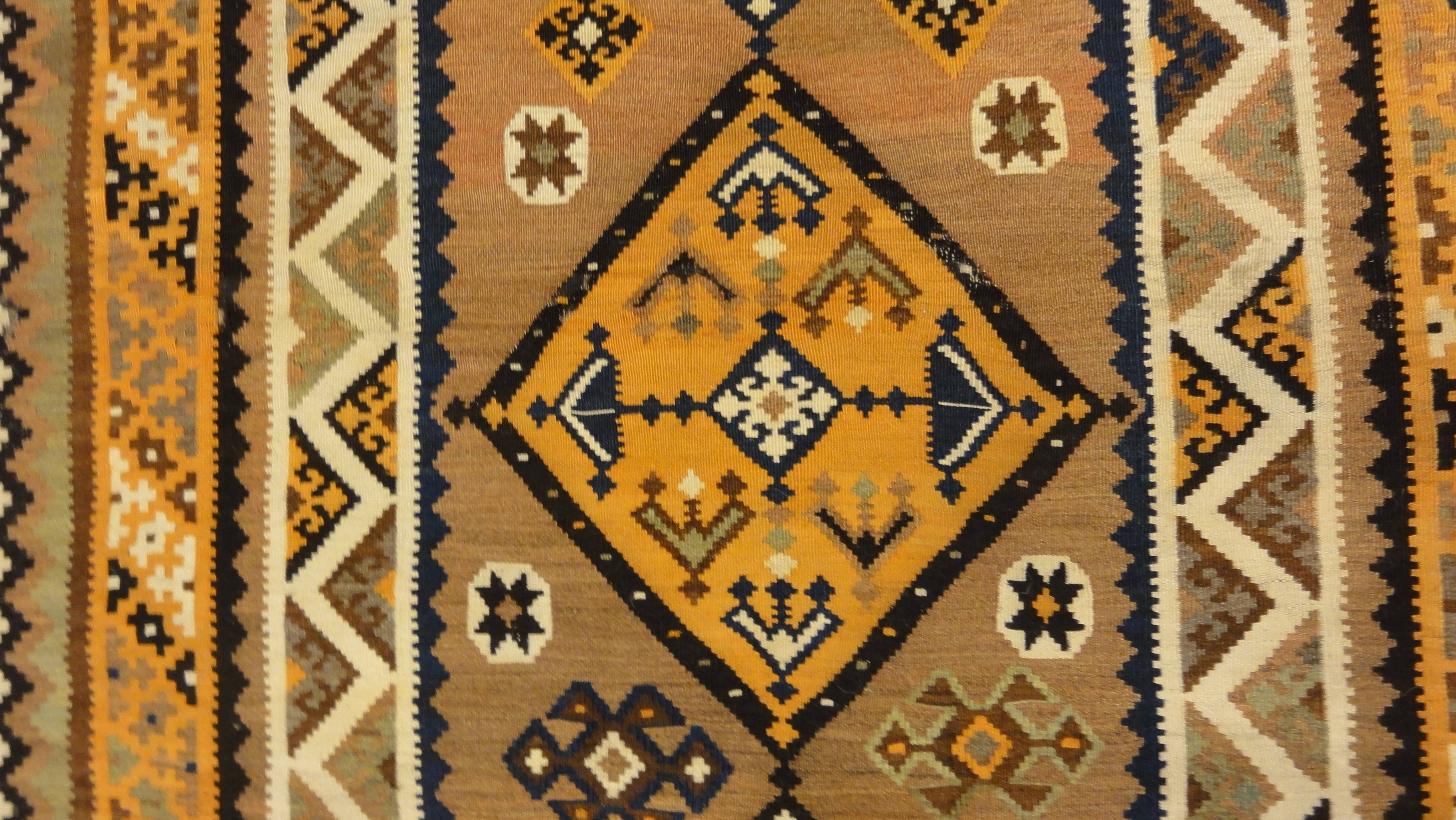 Antique Qashqai Kelim 34578