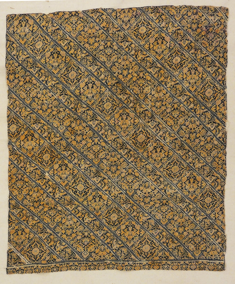 Panel of Early Nagsh Embroidery rugs and more oriental capret 31747-
