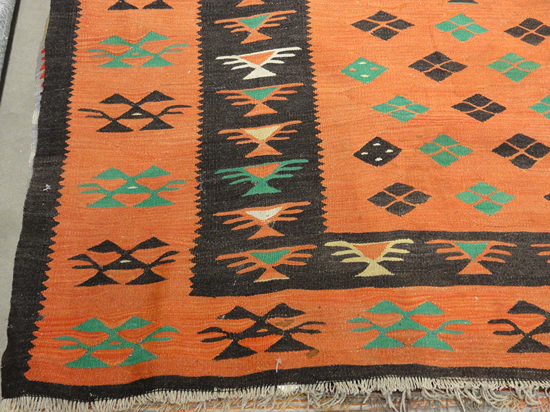 28727 Antique European Kelim