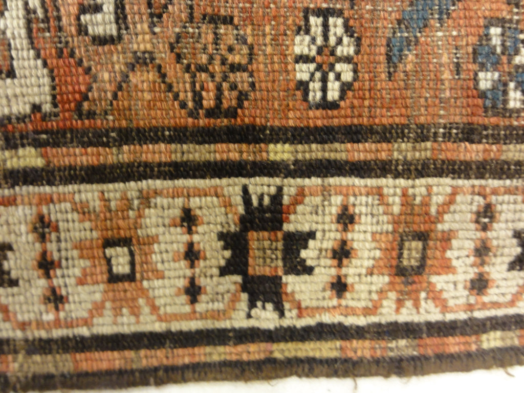 30729 Antique Eagle Kazak Chelaberd Rug