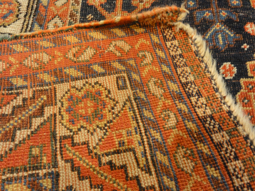 Antique Persian Qashqai 19th Century Rug Genuine Authentic Intricate Woven Carpet Art Santa Barbara Design Center Rugs and More