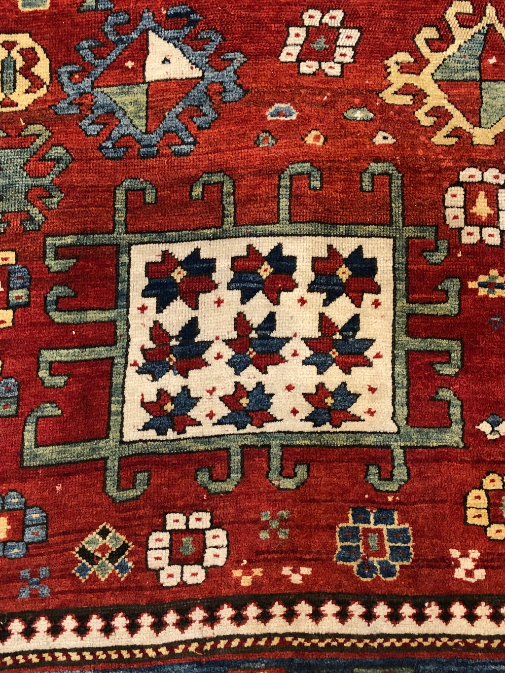 Antique Kazak Karachof (Karachov) Rug 37887