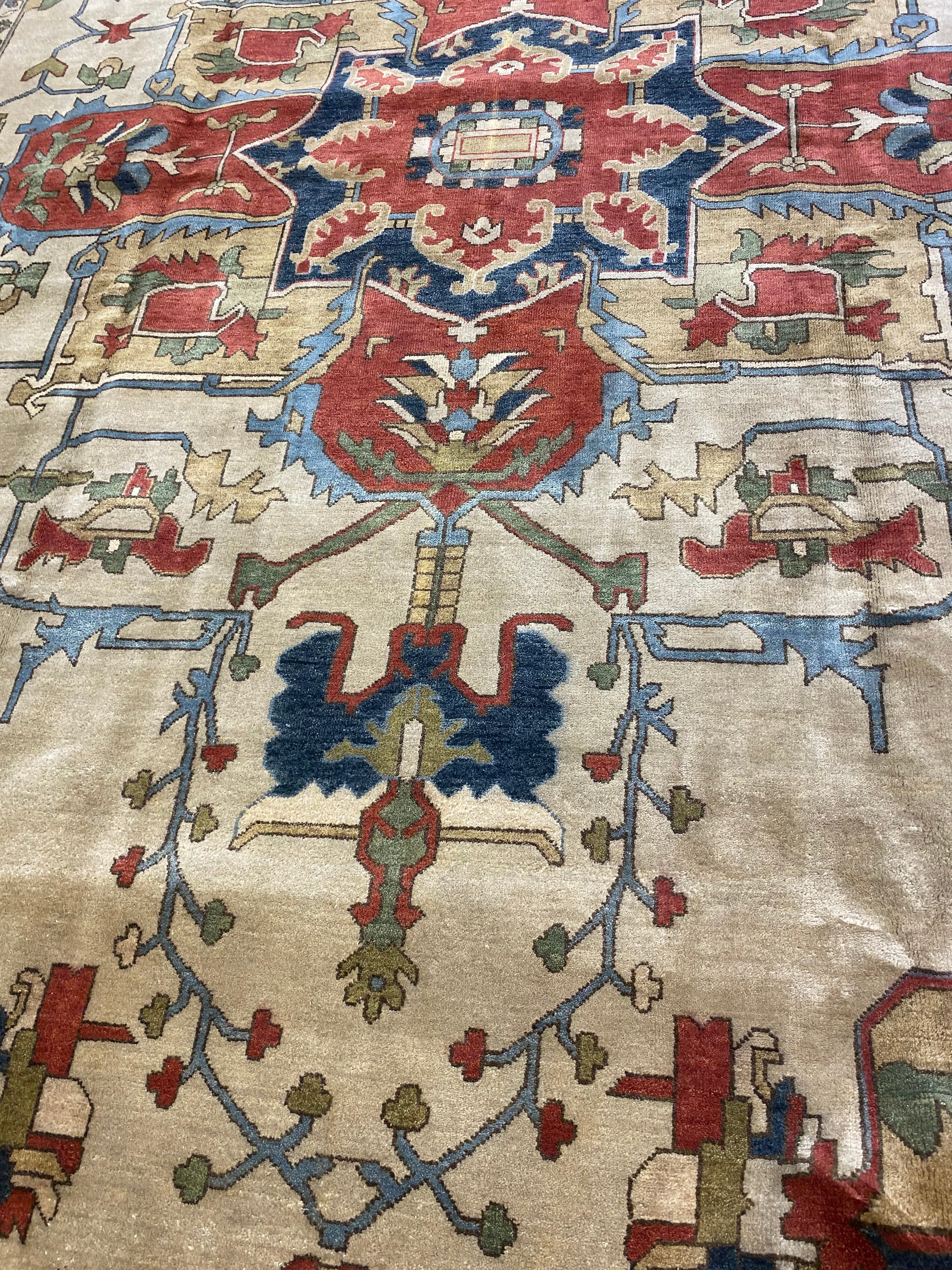 Fine Indo Serapi Rug 43322