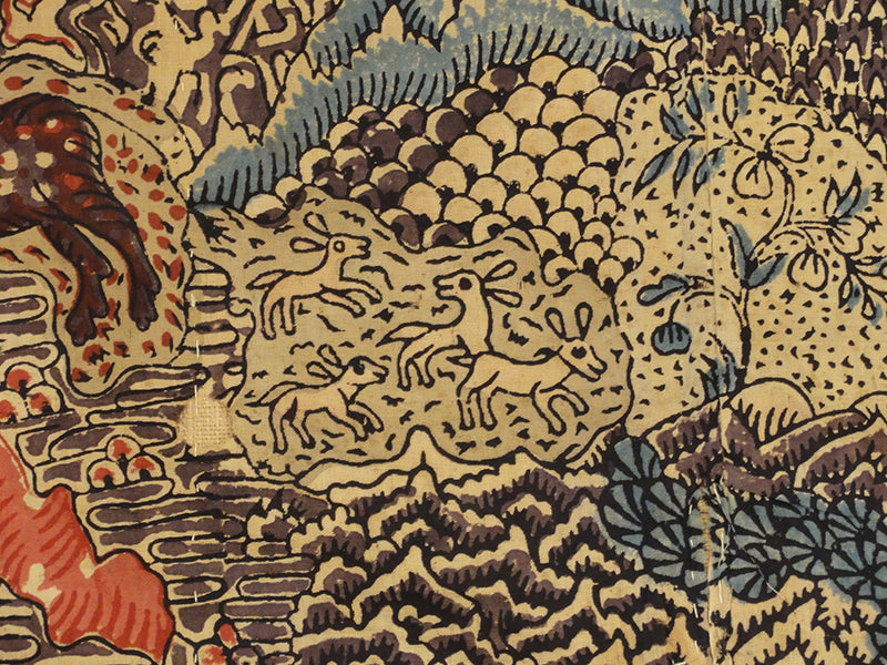 31742 Early 18th. Century Palampore Tree Of Life Coromandel coast