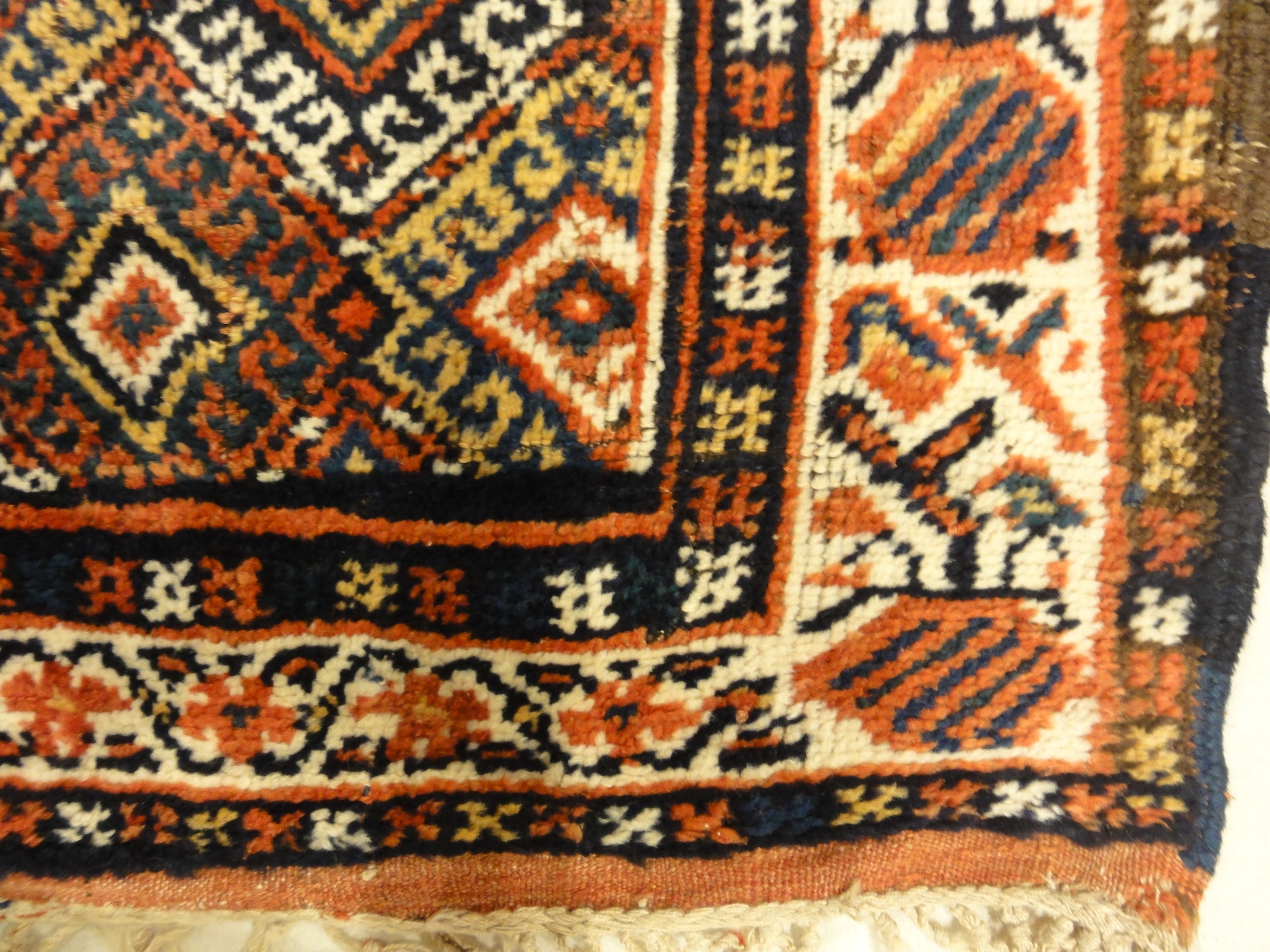 Antique Lori South Persian. A piece of genuine authentic antique woven carpet art sold by Santa Barbara Design Center, Rugs and More.