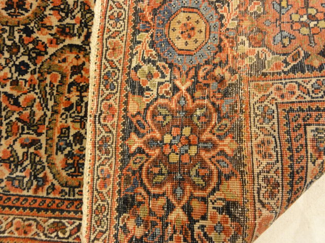 Dated Farahan Botteh Pattern Genuine Woven Carpet Art 30106