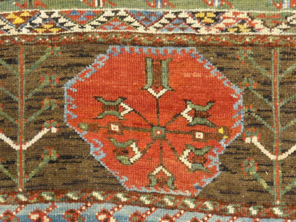 antique Mudjur Meditation Prayer Rug 1700's or earlier 30640