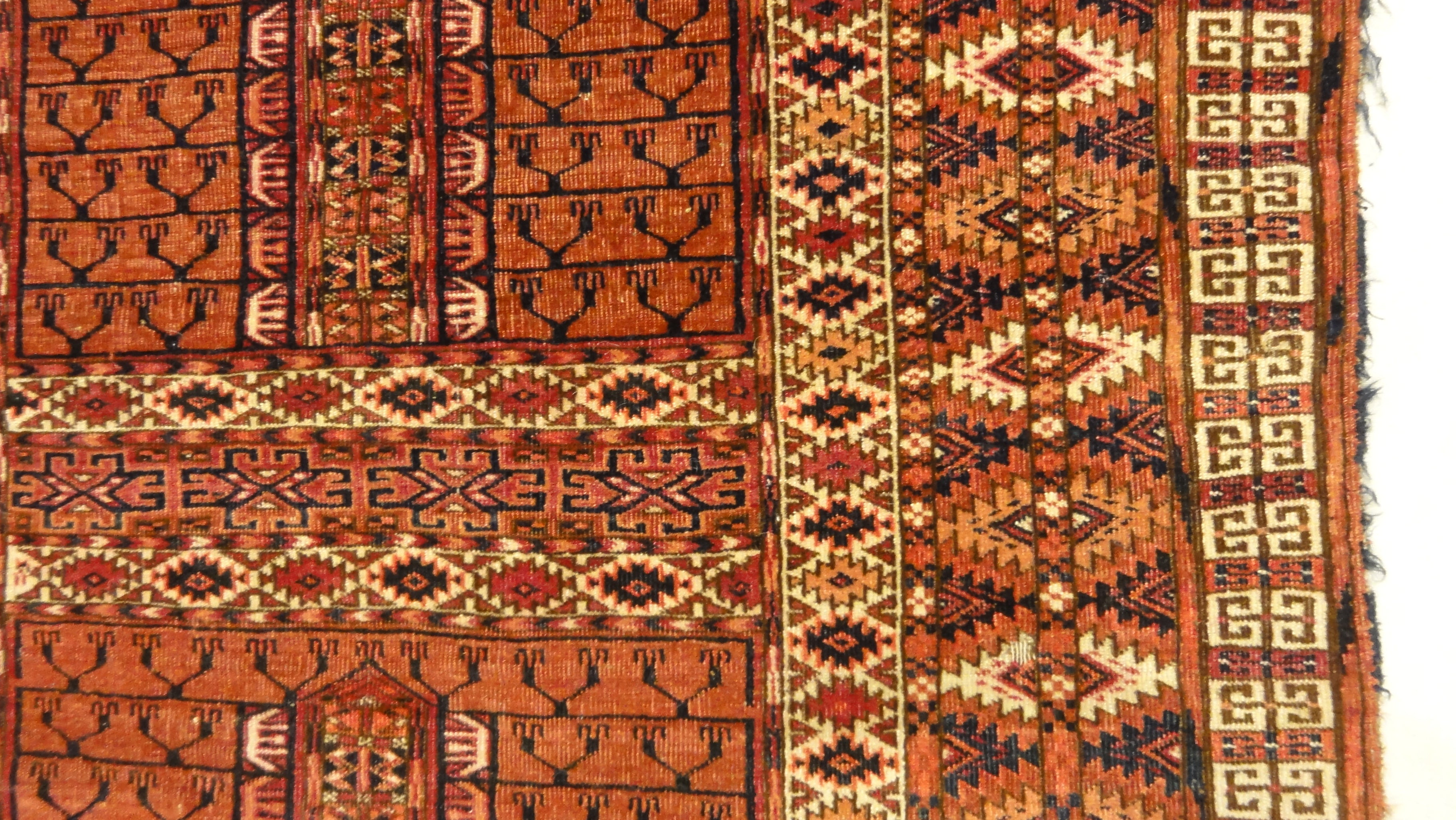 Antique Enz Hatchli Rug 34554