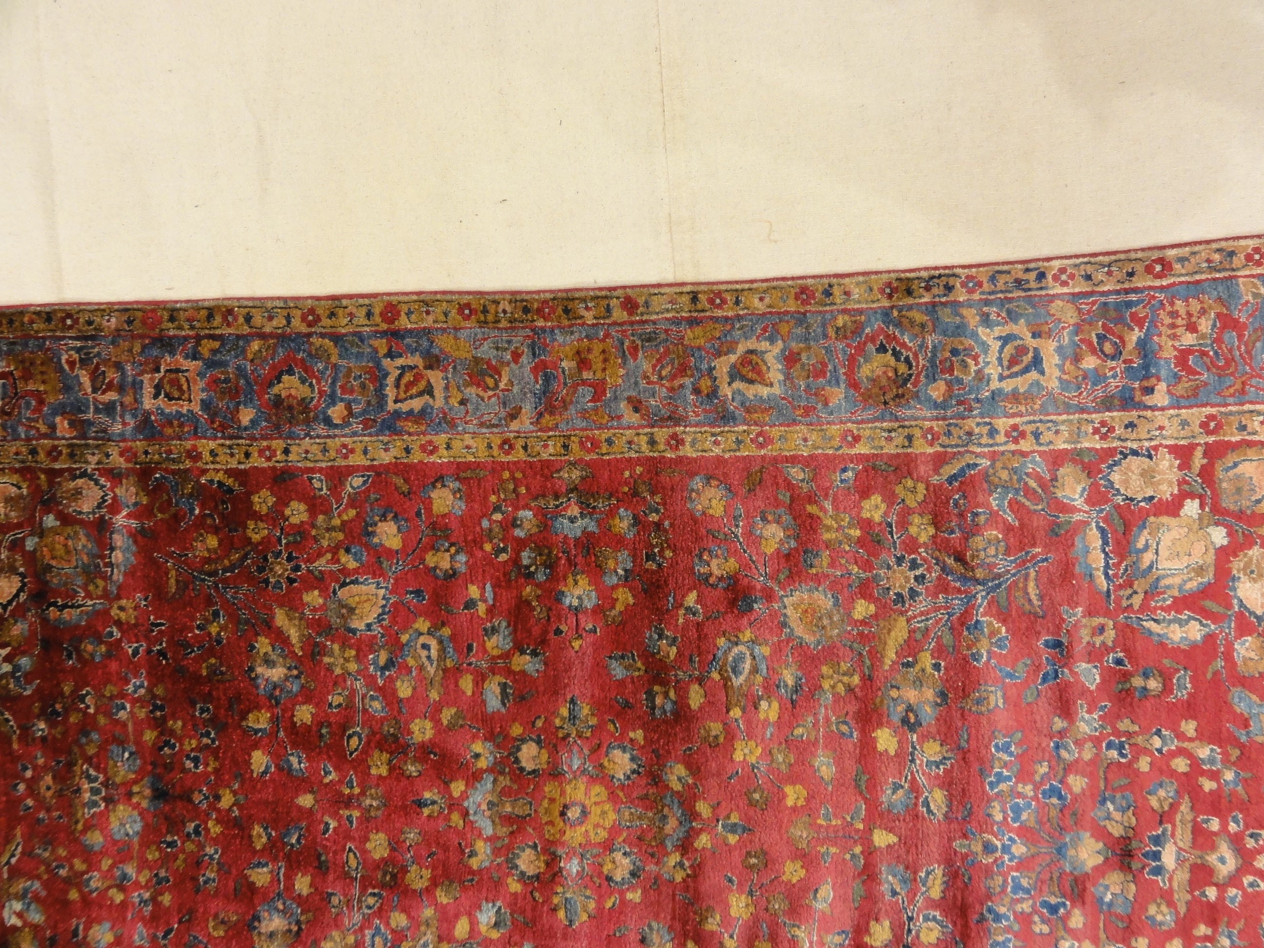 Antique Silk Kashan Rug master Atashoghlou 30043