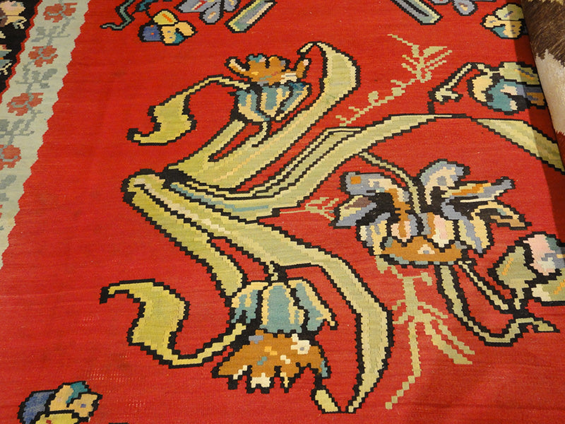 28710 Antique Besserabian Kelim