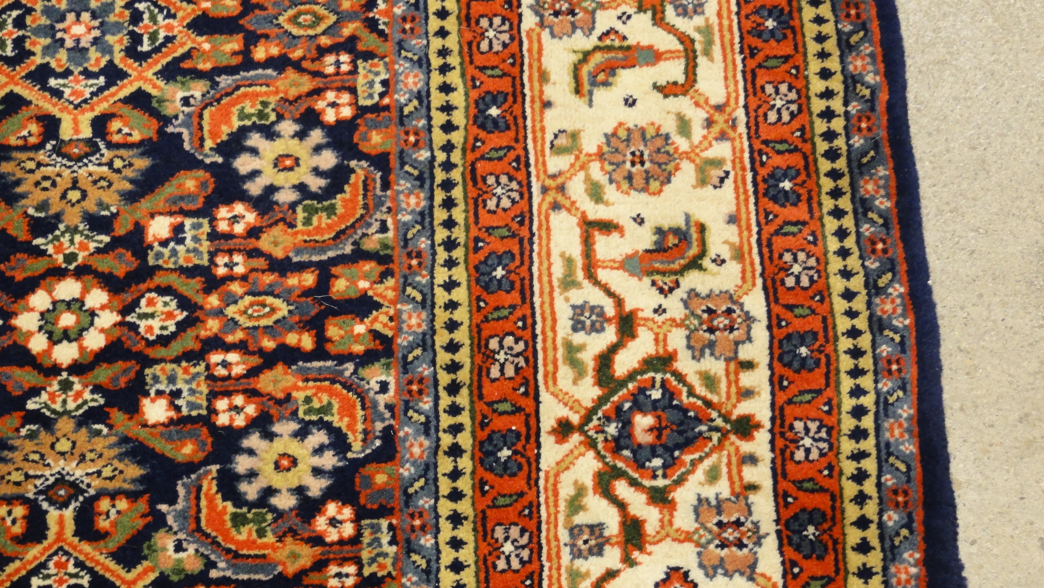 34198 Vintage Herati Rug