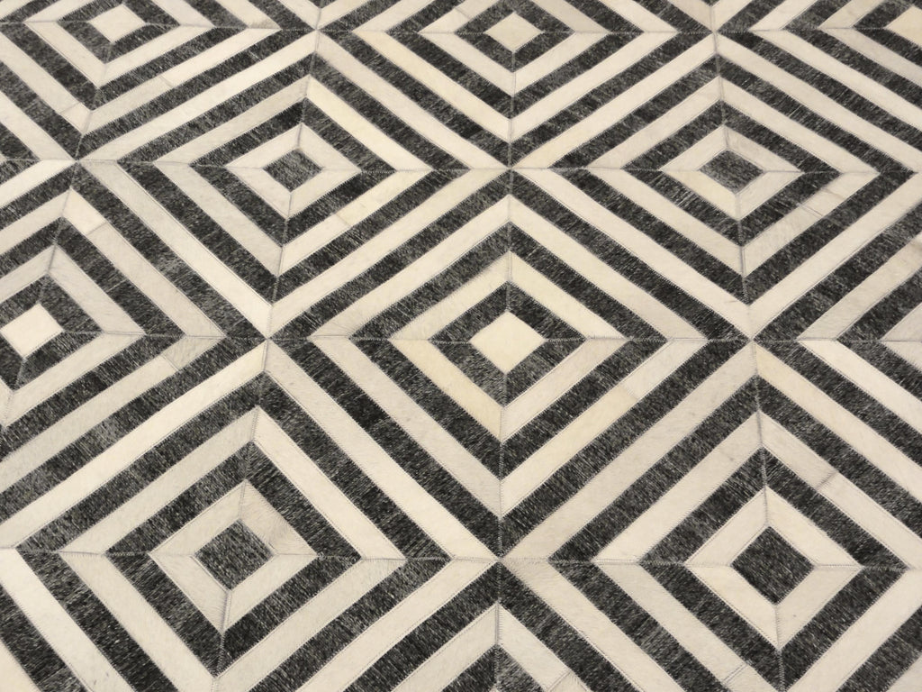 Modern Charcoal Ivory Rug Rugs and More | Santa Barbara Design Center 33002 .