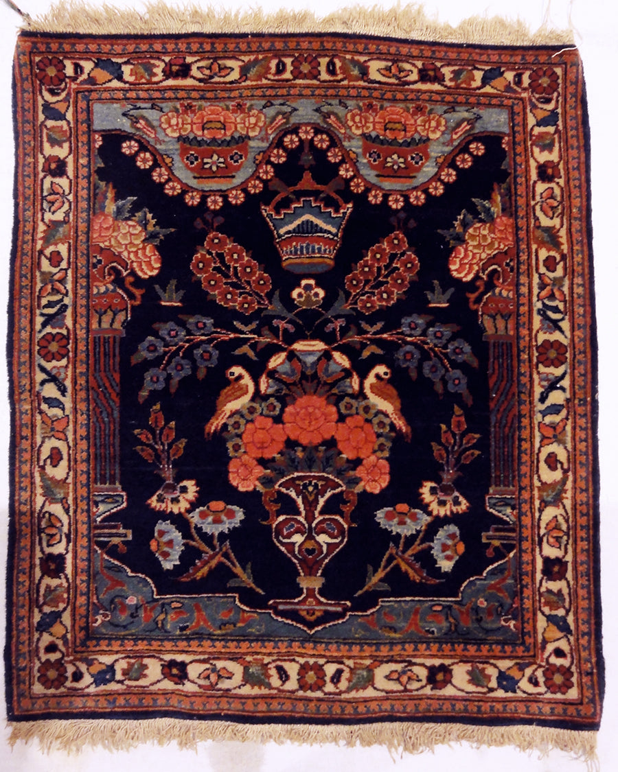 Antique Kashan Kurk Rugs and More