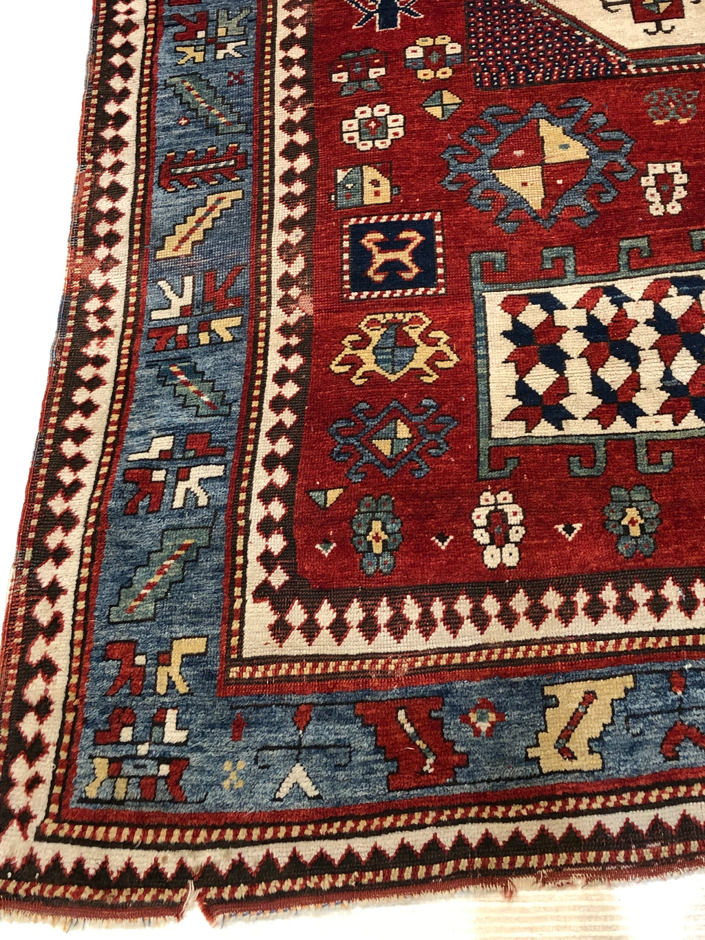 Antique Kazak Karachof (Karachov) Rug 37887