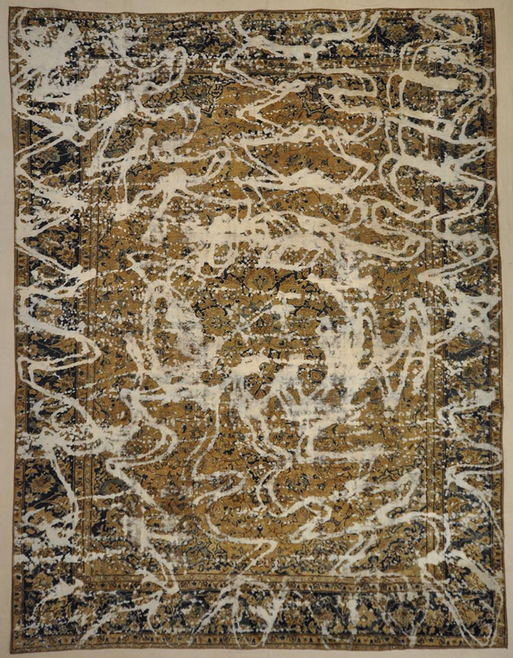 Vintage Persian Rug santa barbara design center 31341-