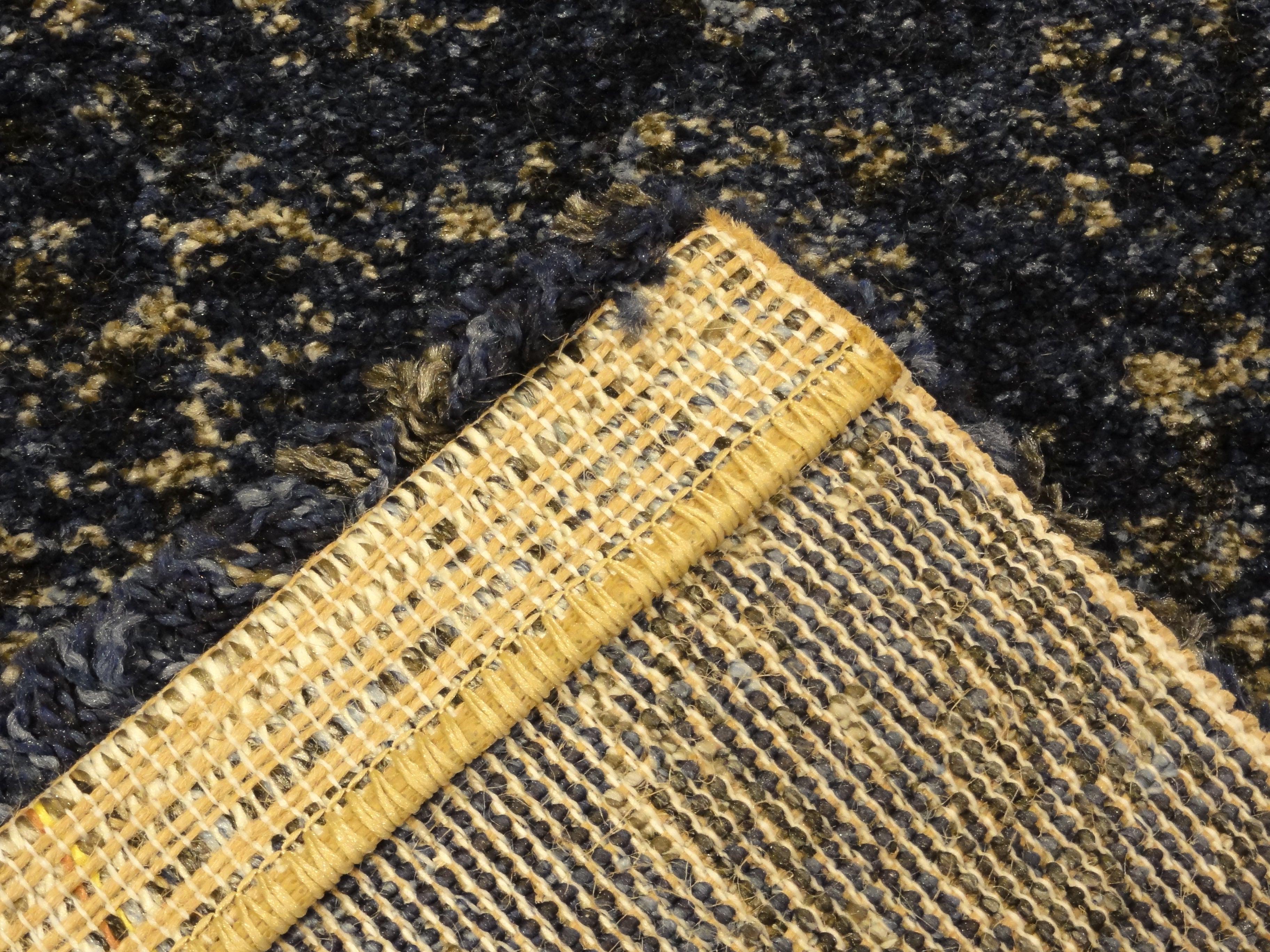 Modern Grey Navy Rug 33011