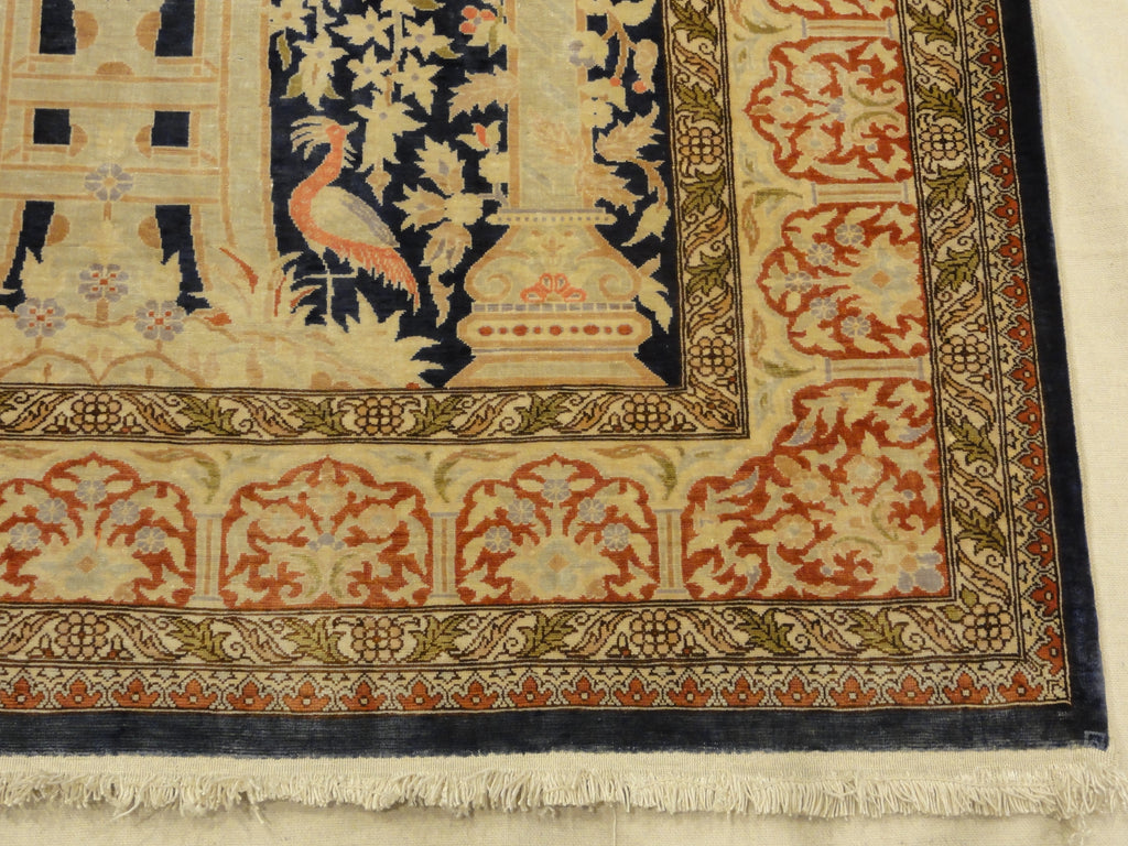 Vintage Hereke Silk 33078