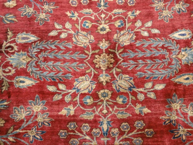 33669 Silk Kashan Antique